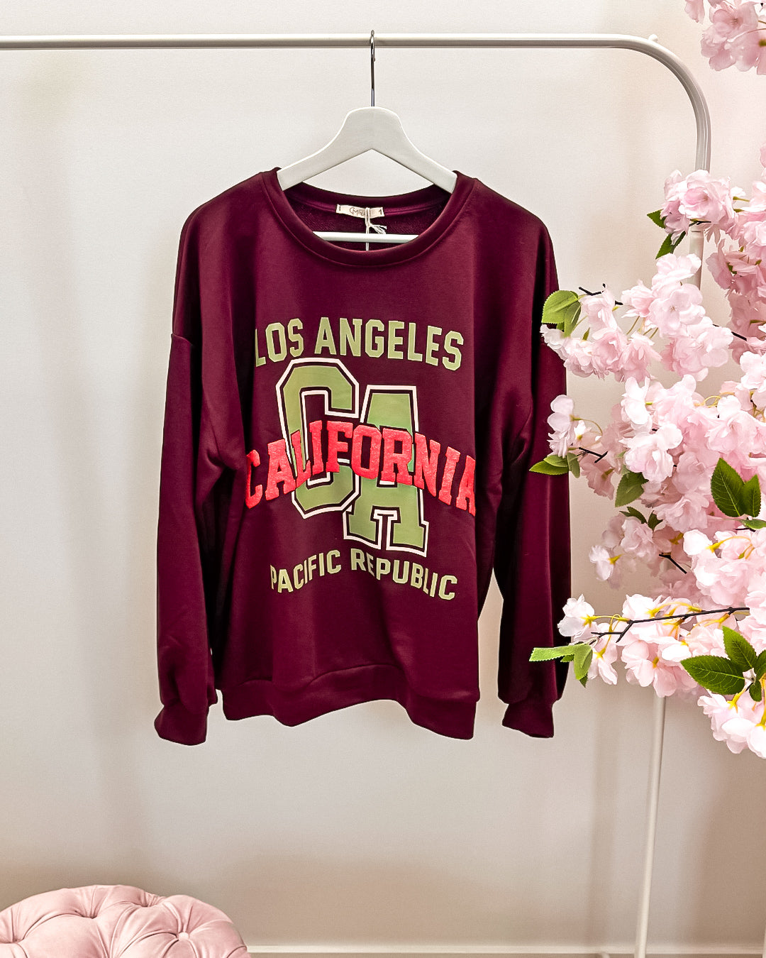 Trui Nancy bordeaux (tot 42/44)