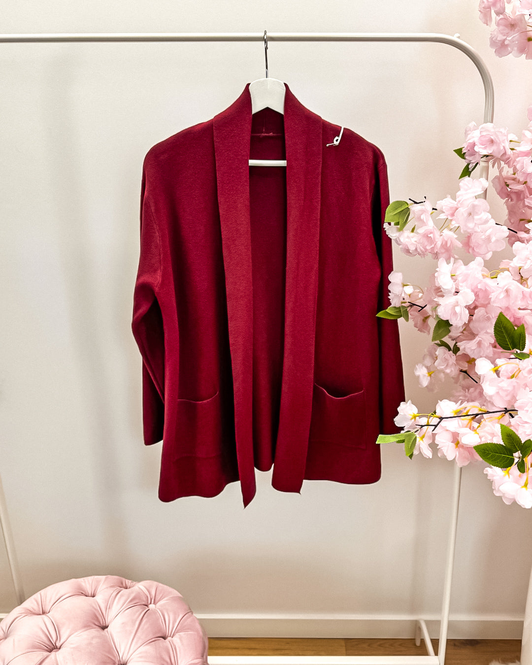 Vest Molly bordeaux (tot 42/44)