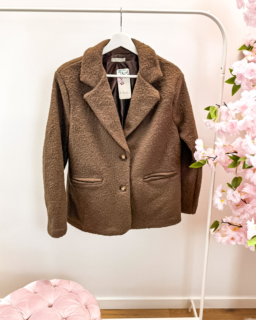 Jas/Blazer Chloe bruin (tot 42/44)