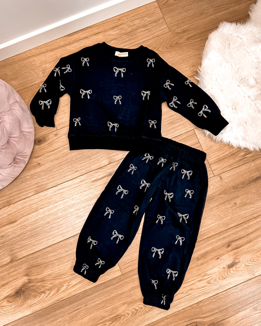 Kids pak Strik zwart