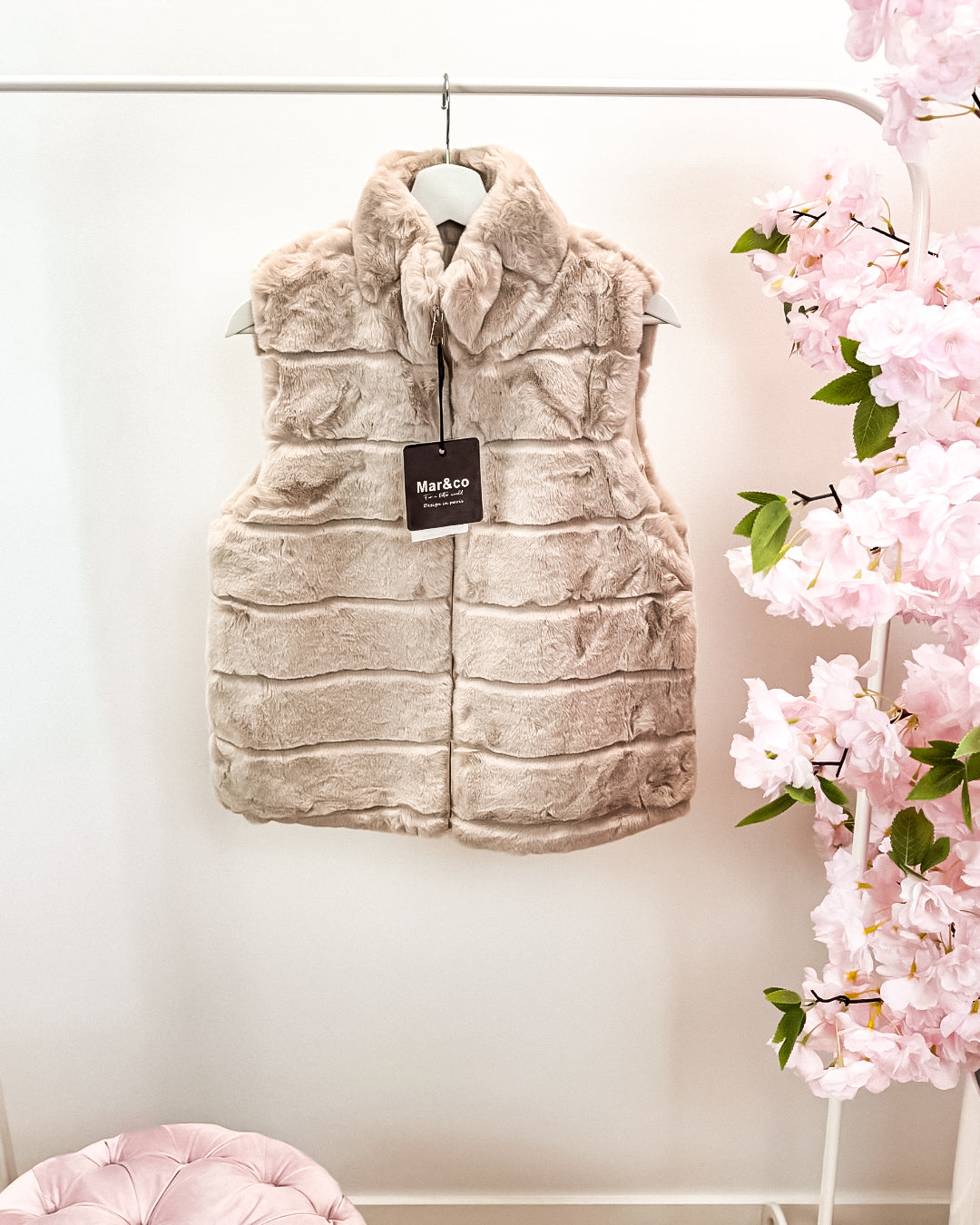 Bodywarmer Bo beige
