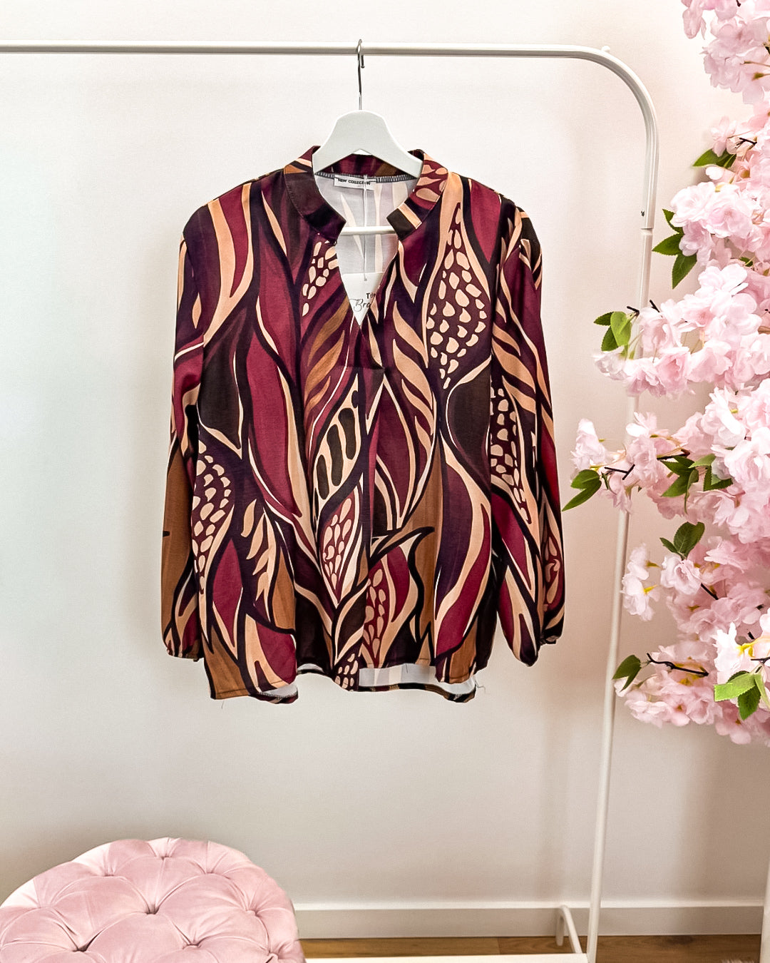 Top Lily bordeaux (tot 44)