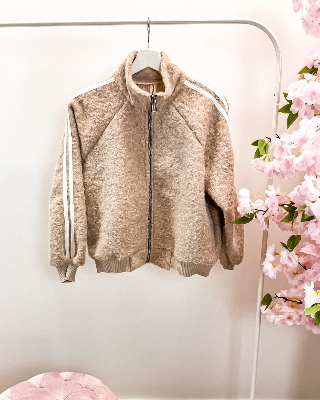 Vest/jas Lisa beige (tot 42/44)