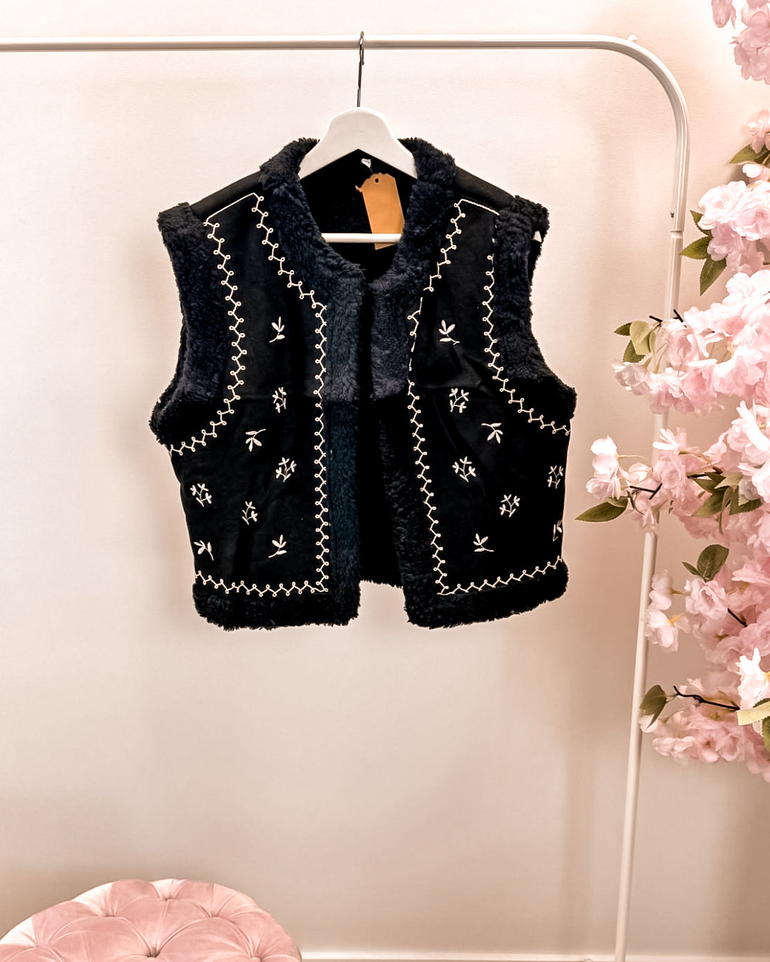 Gilet Gaby zwart