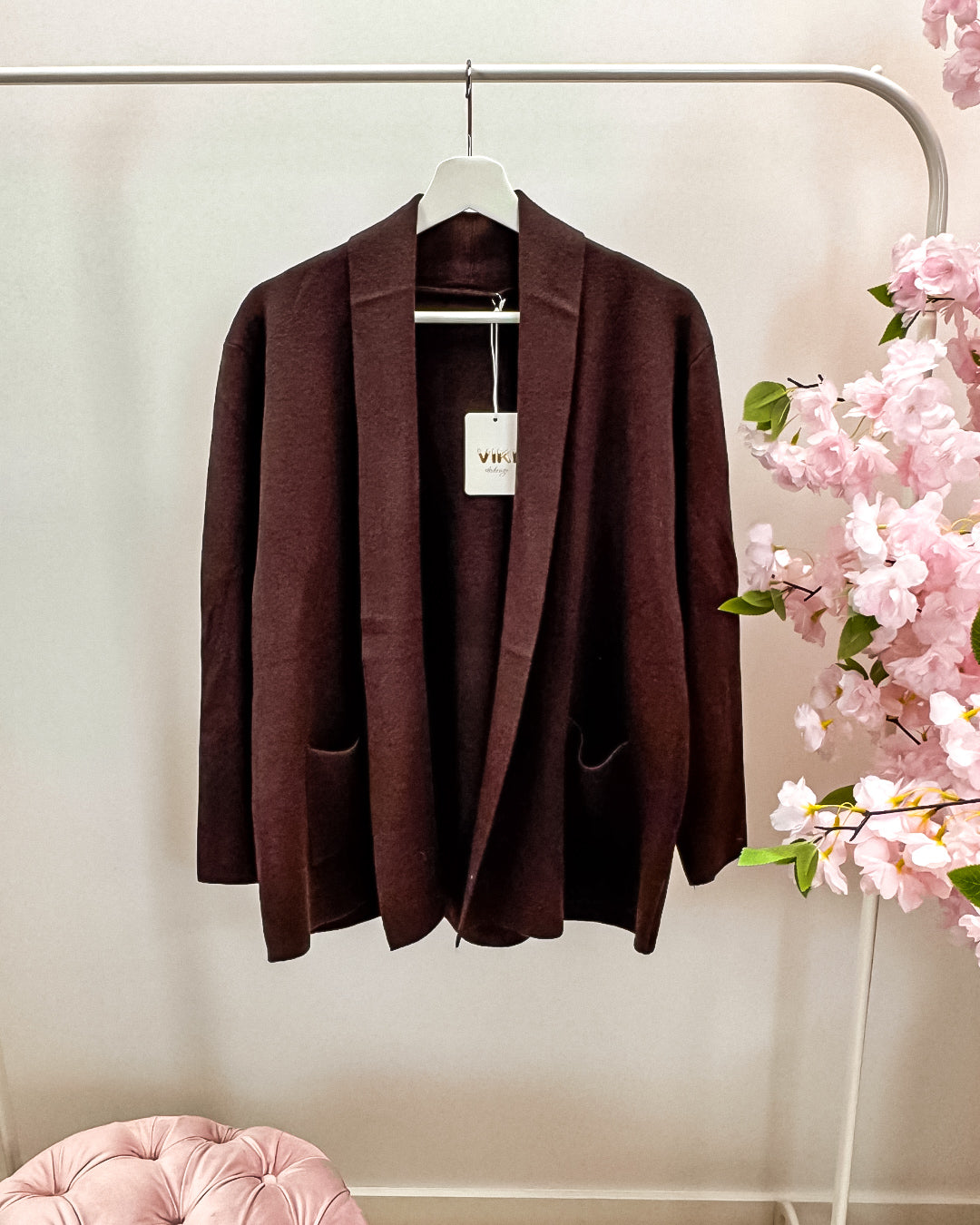 Vest Molly bruin (tot 42/44)