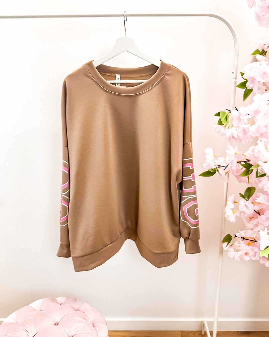 Trui Isa beige (tot 46)