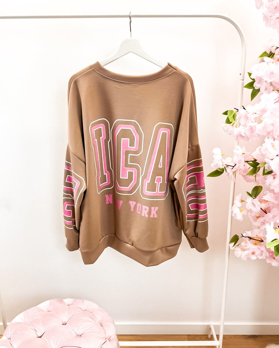 Trui Isa beige (tot 46)