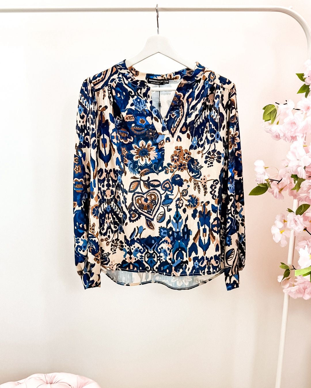 Blouse Brenda blauw