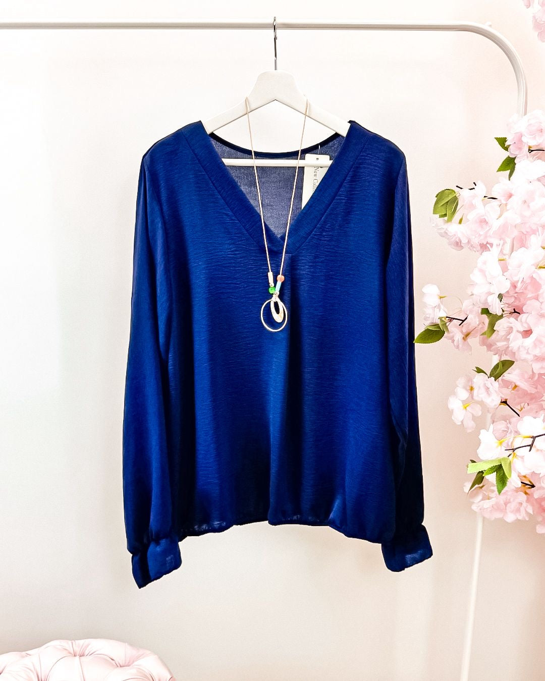 Top Mona navy (t/m 46)
