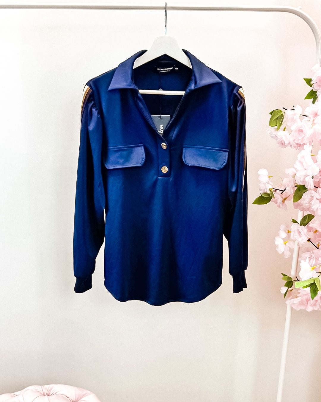 Blouse Mina navy