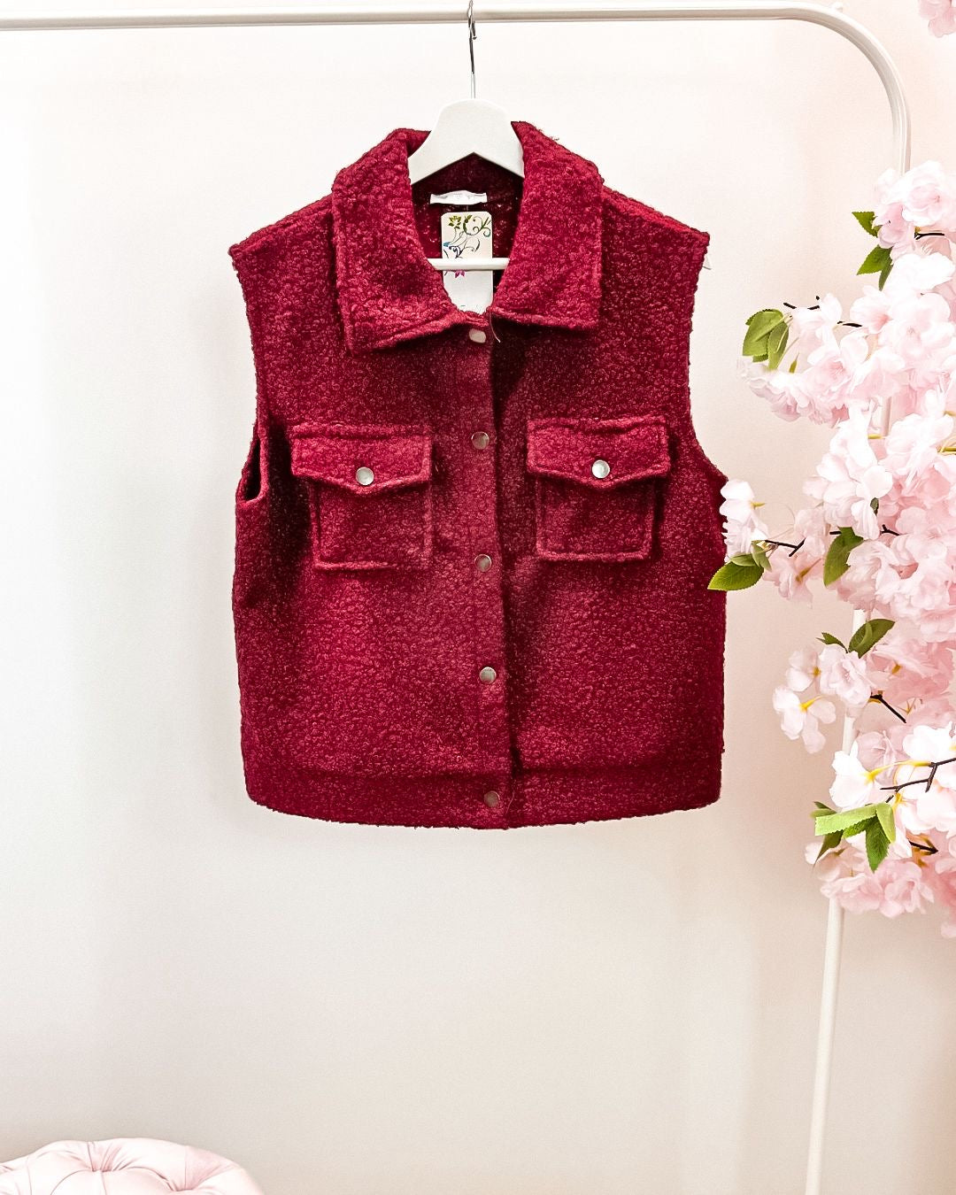Gilet Tessa bordeaux (t/m 42/44)
