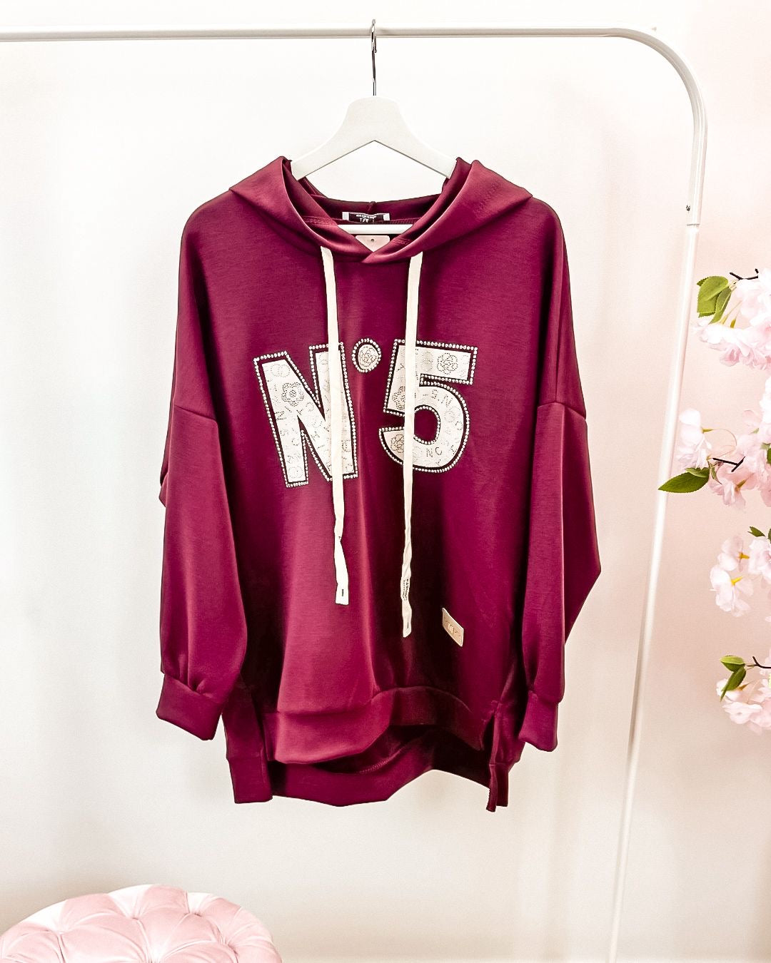 Trui Nikki bordeaux (tot 42/44)