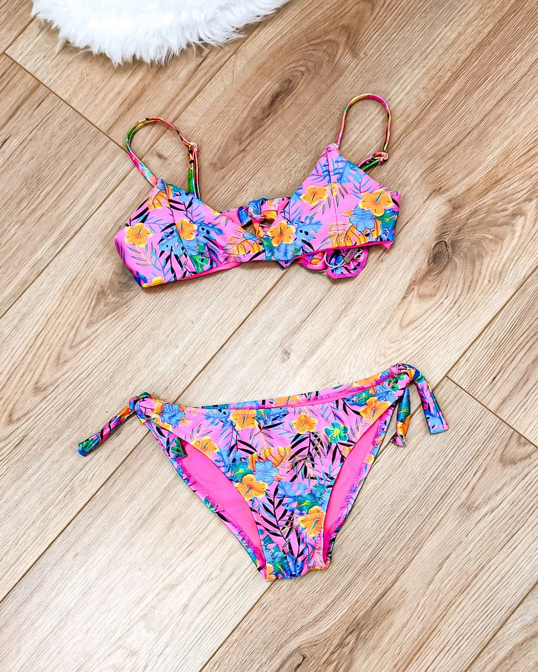 Kids bikini roze